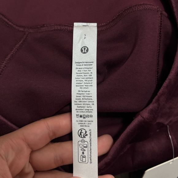 NWT LULULEMON ATHLETICA Women’s Scuba HR Velvet Mini Skirt - Picture 13 of 14